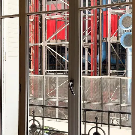 Marais, Rue Beaubourg - 6 Places 公寓