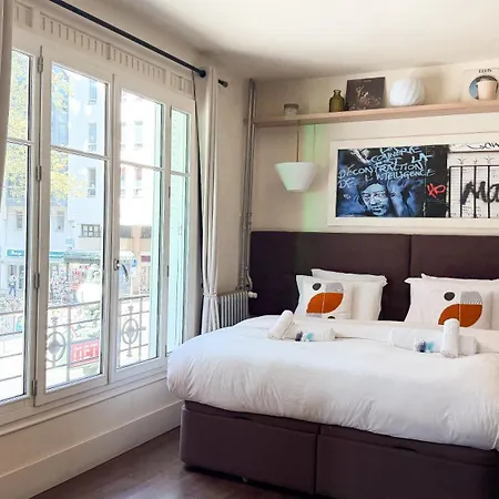 Marais, Rue Beaubourg - 6 Places Lejlighed